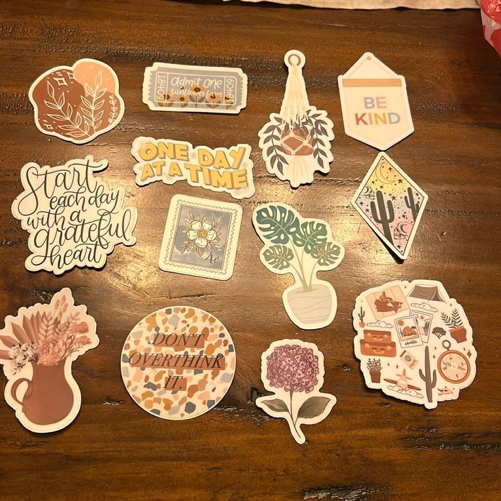 Stickers 13 as a bundle all new